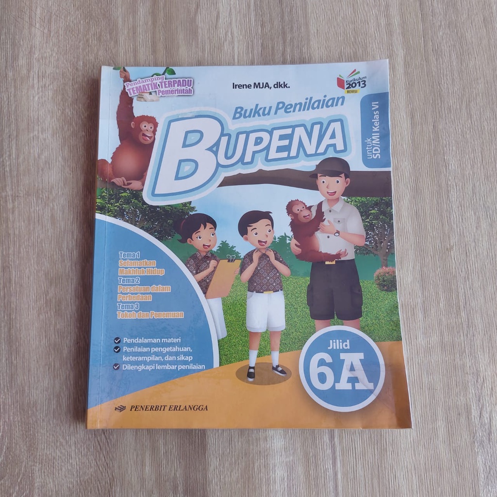 Jual Buku Penilaian Bupena untuk kelas 6 jilid 6A | Shopee Indonesia