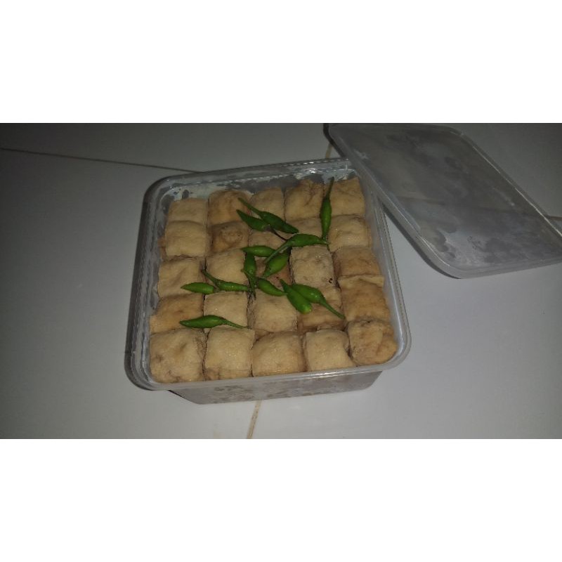 Jual Tahu Mini Asli Sumedang Fresh 1 Box Isi 50pcs Shopee Indonesia