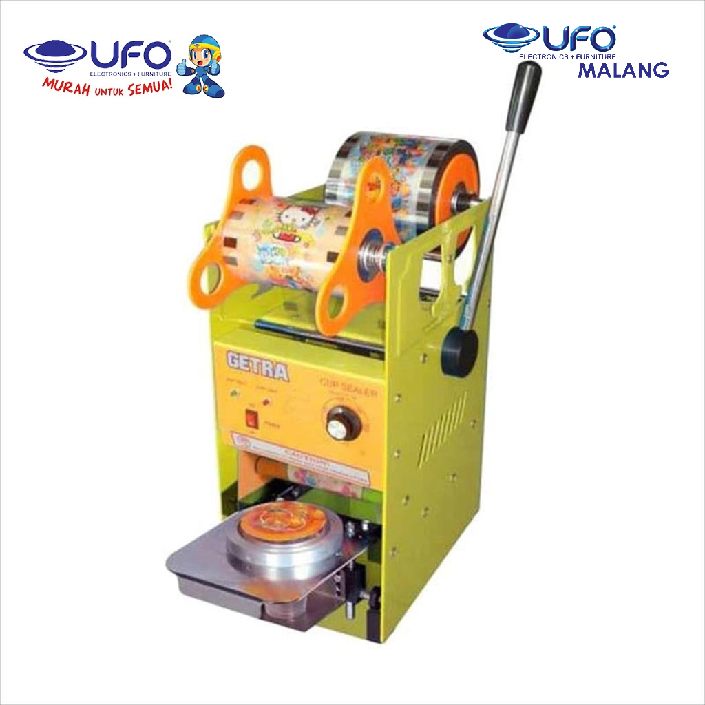 Jual Getra Cup Sealer Mesin Manual Sealer Cup Plastik SCD8 Shopee