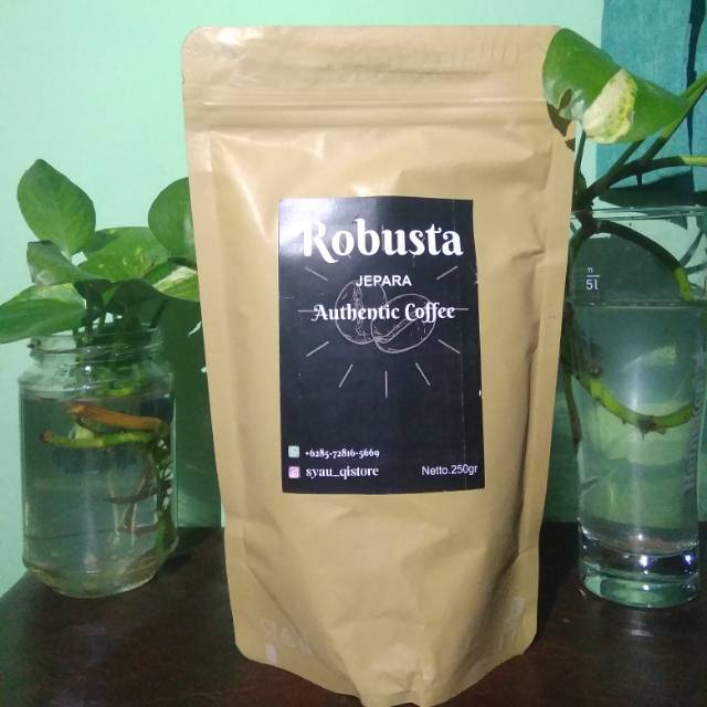 Jual Kopi Robusta Tempur Khas Jepara 250gr Shopee Indonesia