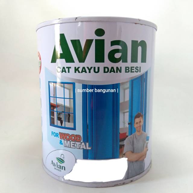 Jual Cat Minyak Untuk Kayu Dan Besi Ukuran Besar 1 Kg 09 Ltr 900 Ml Cc Avian Shopee 3784