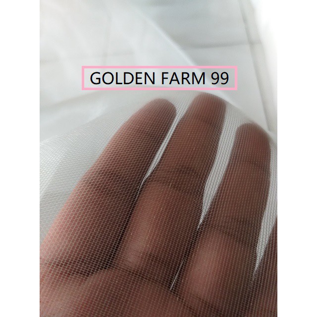 Jual Jual insect net mesh 50 lebar 2 meter harga terjangkau | Shopee ...
