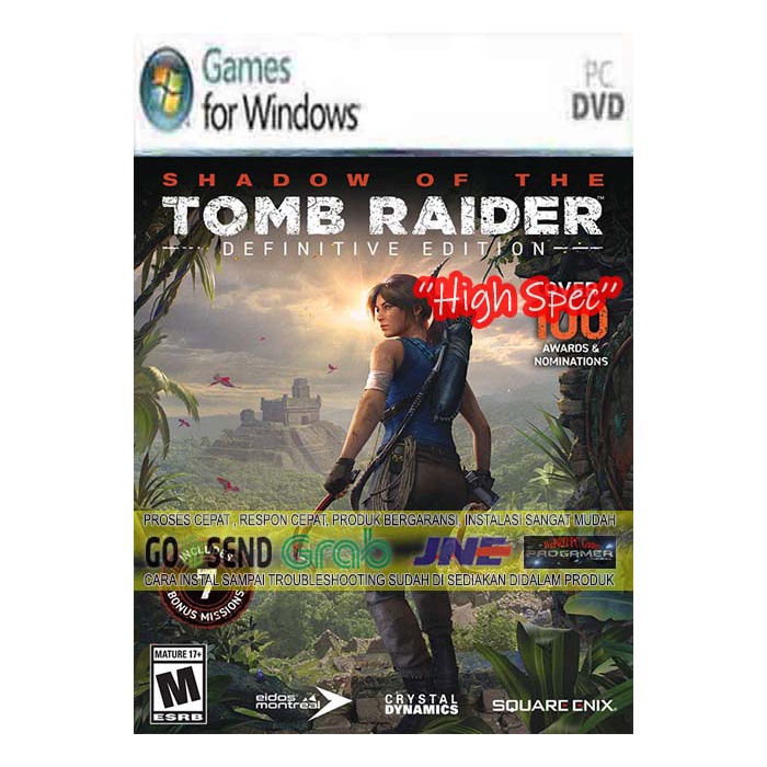 Jual SHADOW OF THE TOMB RAIDER DEFINITIVE EDITION + ALL DLC - DVD - PC ...