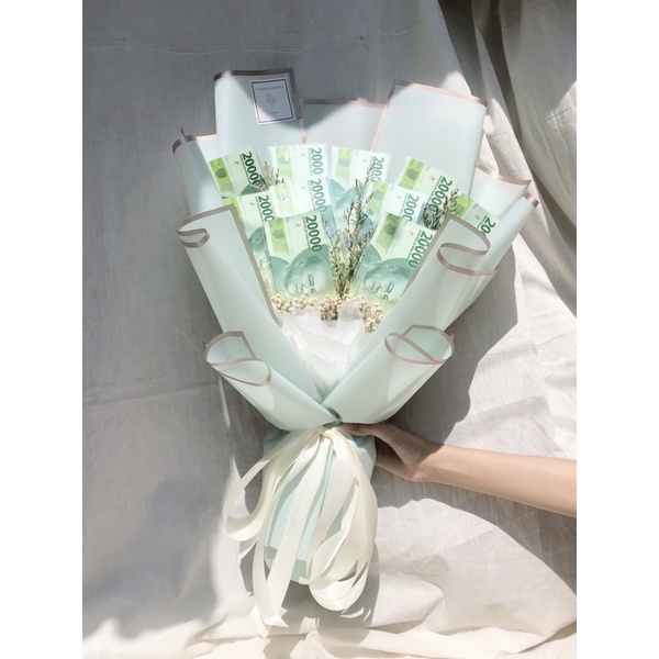 Jual money bouquet (uang 20ribu an) | Shopee Indonesia