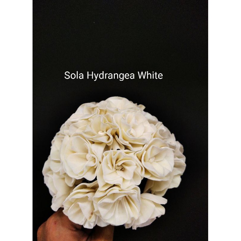 Jual Bunga Sola Flower Hydrangea Putih/Pink/Soft Pink (PER 2 PCS ...