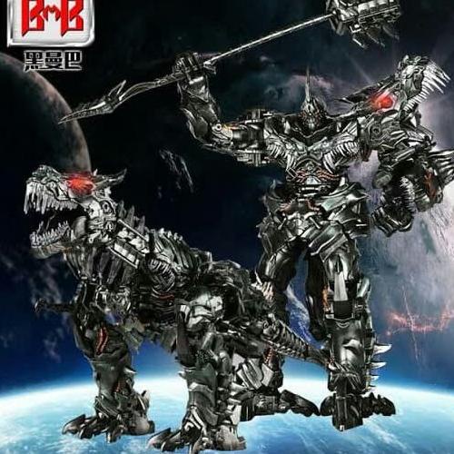 Jual BMB (Black Mamba LS05 Transformer Robot Dinobot Grimlock Figure ...