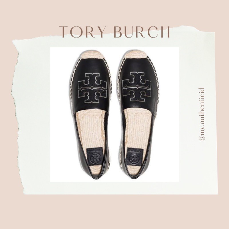 Tory burch ines deals espadrille black