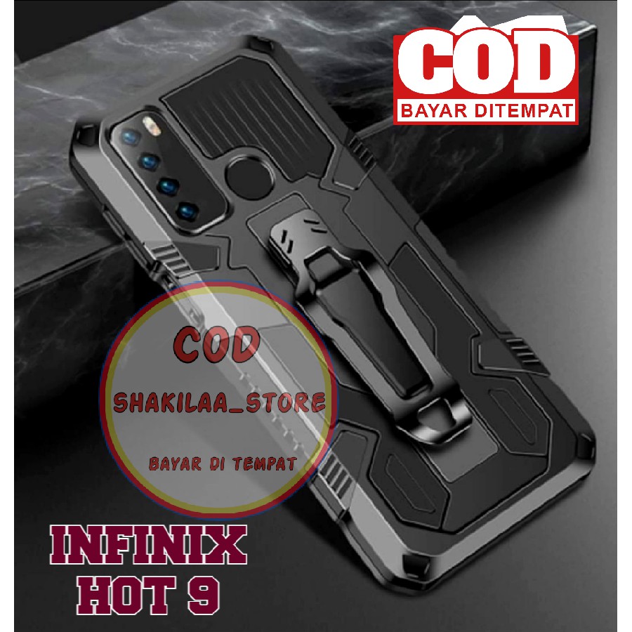 Jual CASE HP INFINIX HOT CASING STANDING BACK KLIP HARD CASE HP