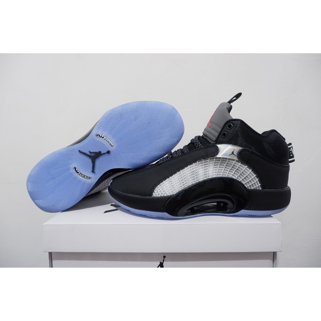 Jual SEPATU BASKET AJ35 HIGH BLACKOUT | Shopee Indonesia