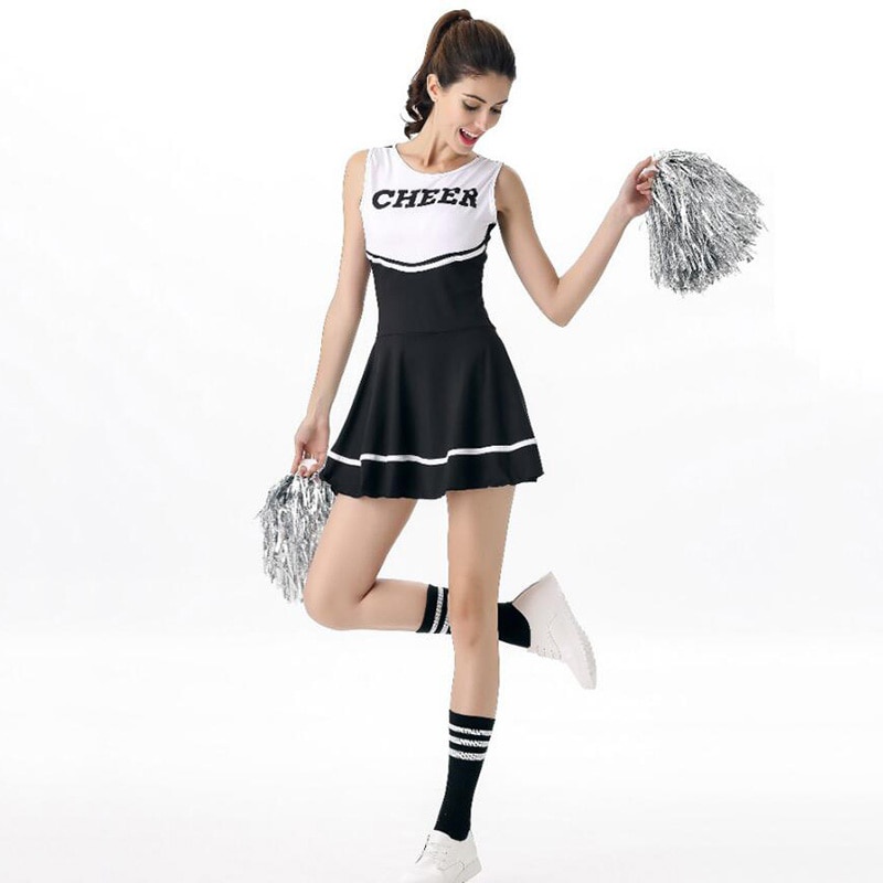 Jual PREORDER Sexy Cheerleader Costume Girl Uniform High School Cheer ...