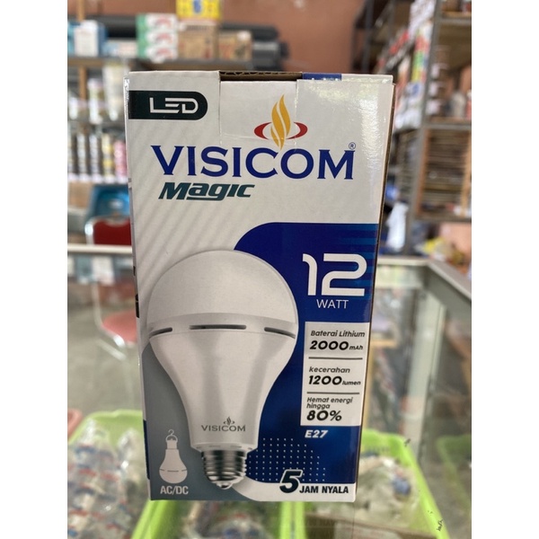 Jual Lampu emergency led visicom magic led 12w 18w | Shopee Indonesia