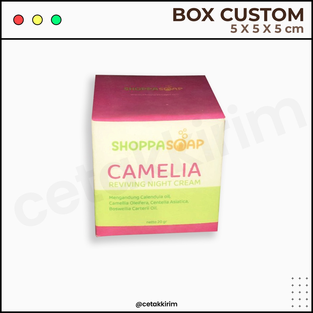 Jual Box Packaging Custom 5x5x5cm | Shopee Indonesia