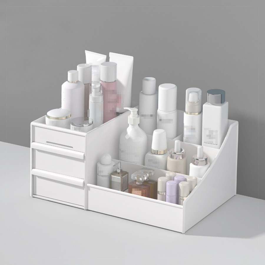 Jual D44 Rak Kosmetik Tempat Makeup Storage Tempat Penyimpanan Make Up ...