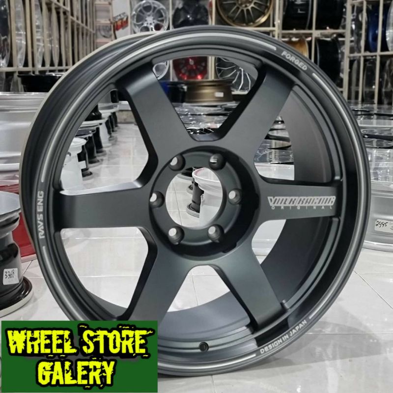 Jual Velg Mobil Pajero Fortuner Hilux Ranger Strada Triton Mux Model Rays Te37 Ring 18 Shopee