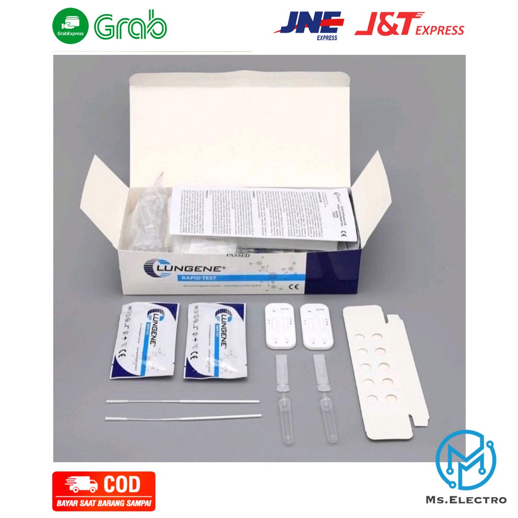 Jual COVID-19 SWAB ANTIGEN LUNGENE MERAH BIRU [Ready Stock Satuan ...