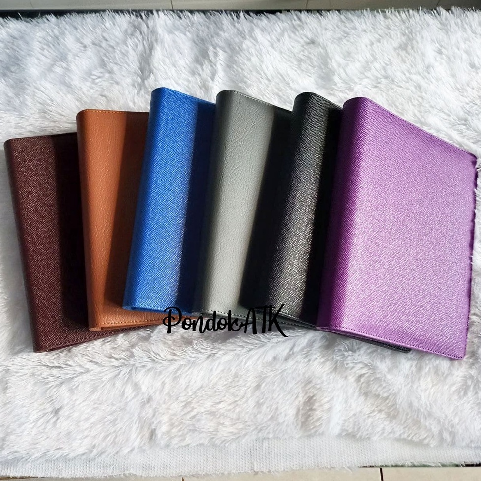 Jual Binder Kulit A5 20 Ring Binder Note Kulit Tebal Premium | Shopee