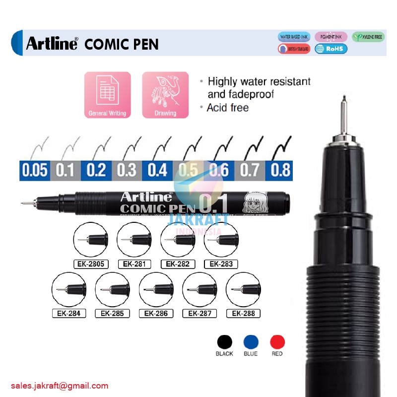 Artline Comic Pen