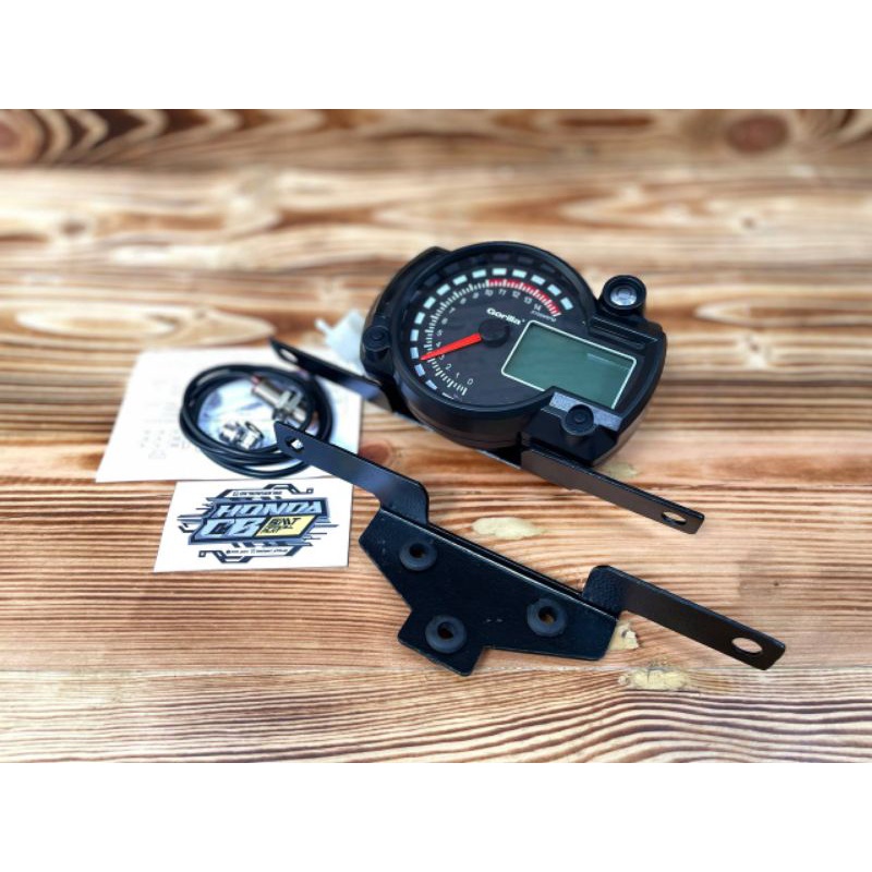 Jual Speedometer spedo Koso Rx2N Digital CB GL Spido Spedometer Koso Rx2 N Vixion set braket PNP