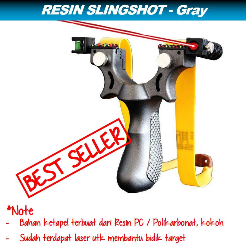 Jual Babyboz Termurah Terlaris Ketapel Laser Slingshot Hunting Resin Slingshot With Laser