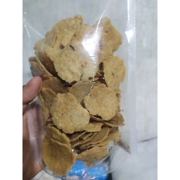 Jual Keripik Gerimis Gurih Rasa Original Berat 250gram Shopee Indonesia