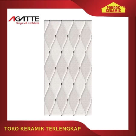KERAMIK DINDING AGATTE 25X50 ESPARIA BASIC KW I