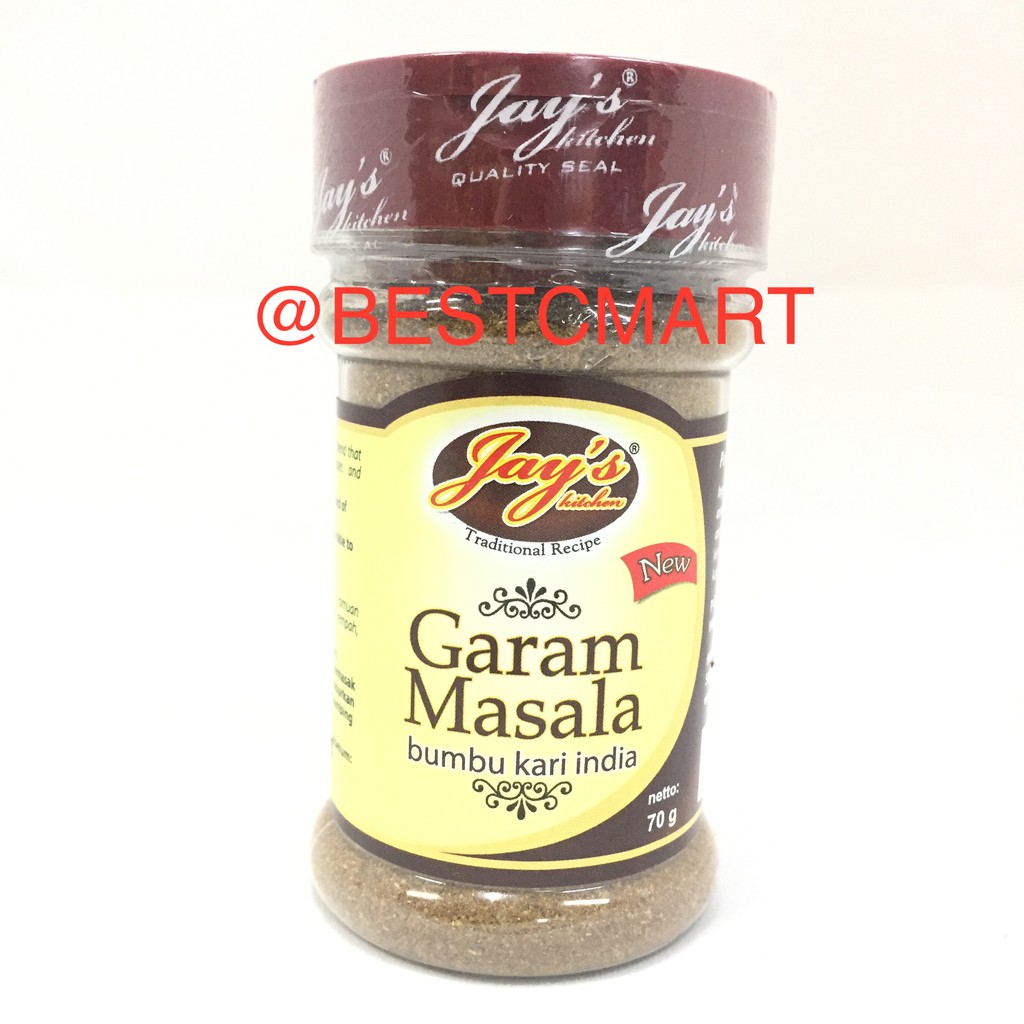 Jual Jays Garam Masala Bubuk Kari India 70gr Shopee Indonesia 1078