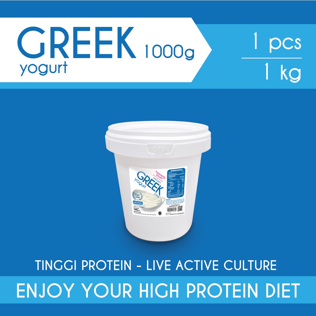 Jual Heavenly Blush Greek Pail 1000 [1 x 1000gr] Shopee Indonesia