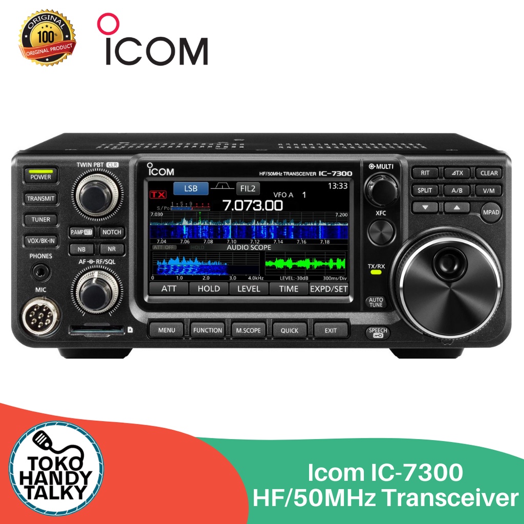 Jual RADIO ICOM IC-7300 IC7300 HF/50MHz TRANSCEIVER NEW GARANSI