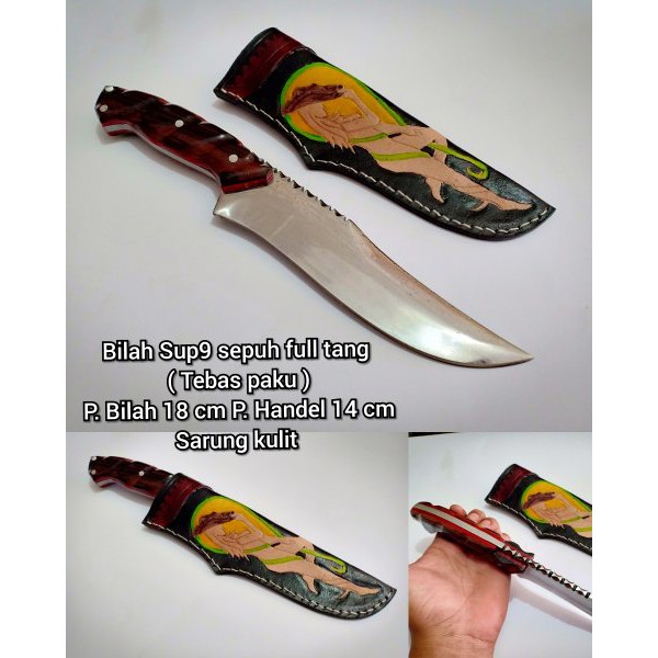 Jual PISAU BOWIE PISAU HUNTING PISAU SURVIVAL PISAU BUSHCRAFT 06 MURAH ...