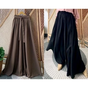ZIGNA KULOT Panjang 100 Cm Wide Pant Kulot Lebar Kulot Bigsize Kulot Mayung Kulot Wolfis