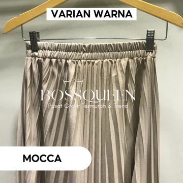 Rok Plisket Panjang Jumbo Rok Plisket Payung Murce Rok Plisket Part 2
