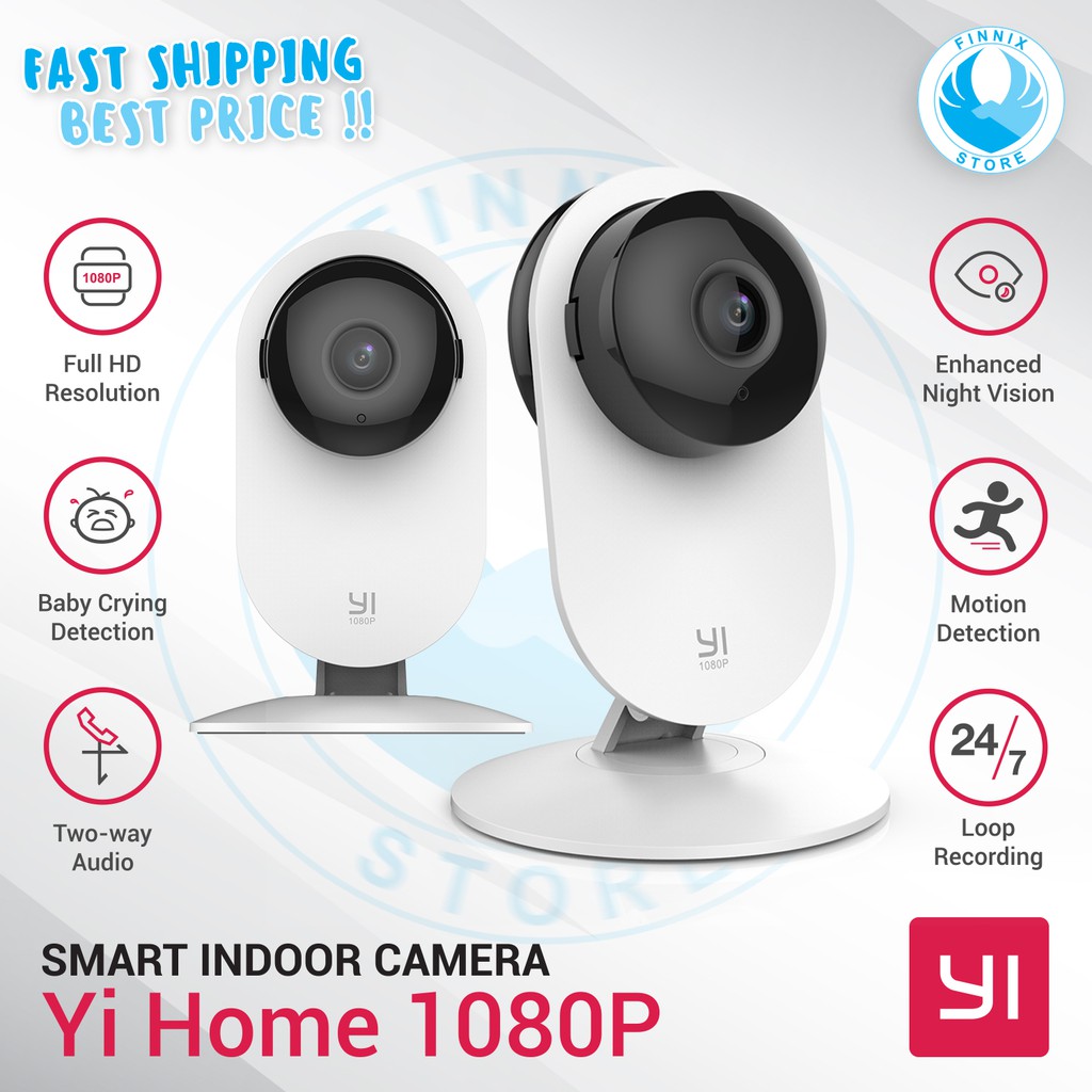 Jual CCTV Yi Home Camera Xiaoyi 1080P Smart IP Camera | Shopee Indonesia