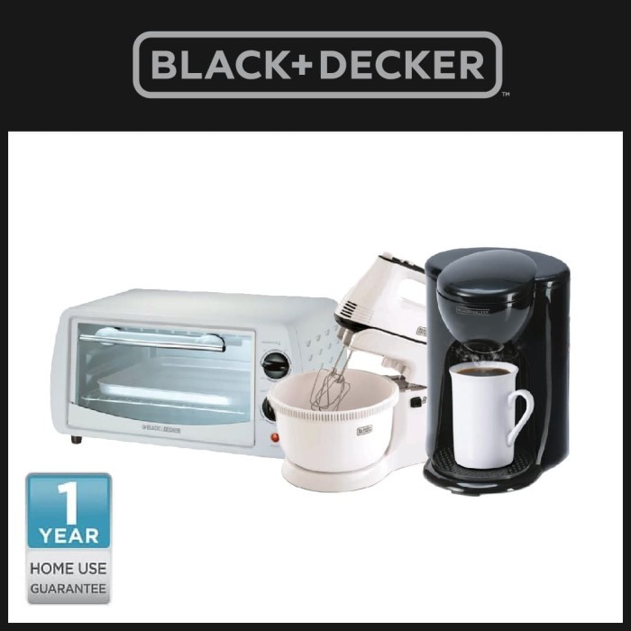 Jual Original Spesial Bundle - Black+Decker Oven Dan Mixer Dan Mesin ...