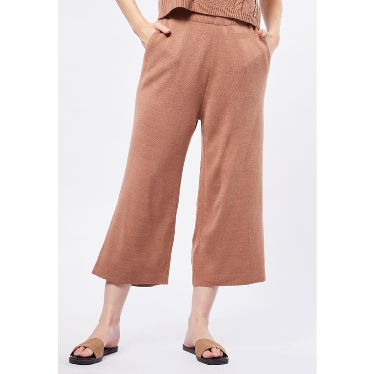 Jual ET CETERA Loose Fit Knit Pants Shopee Indonesia