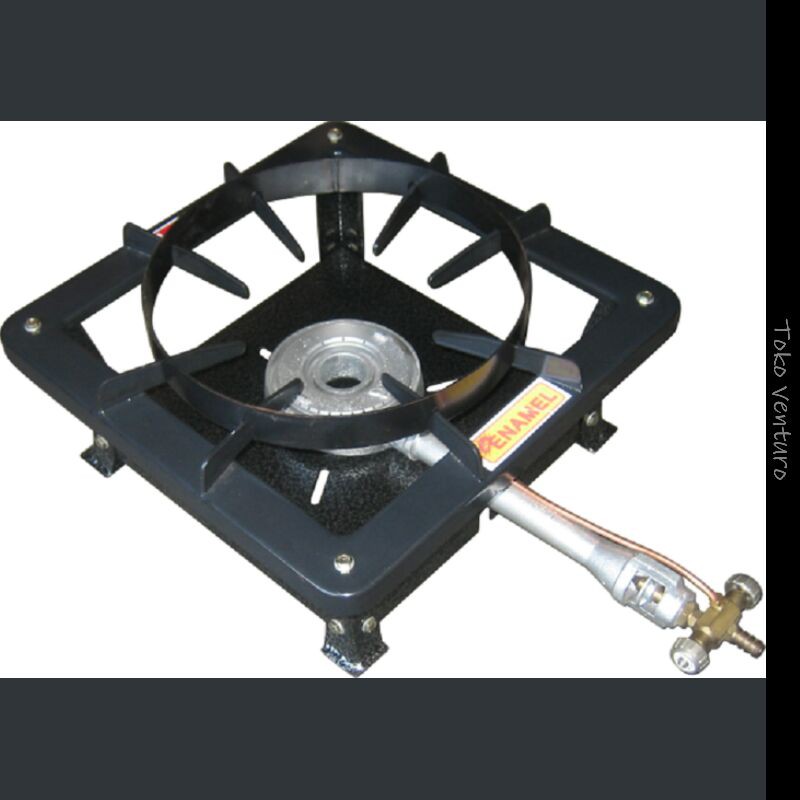 Jual kompor restoran high pressure manual + rangka butterfly tinggi ...