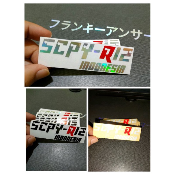Jual Sticker SCPY R12 STIKER CUTTING | Shopee Indonesia