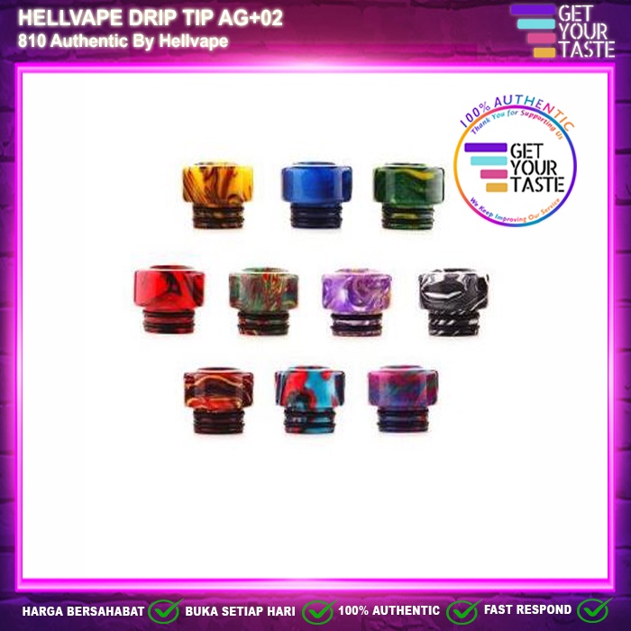 Jual Hellvape Drip Tip AG+02 810 Authentic by Hell Vape Shopee Indonesia