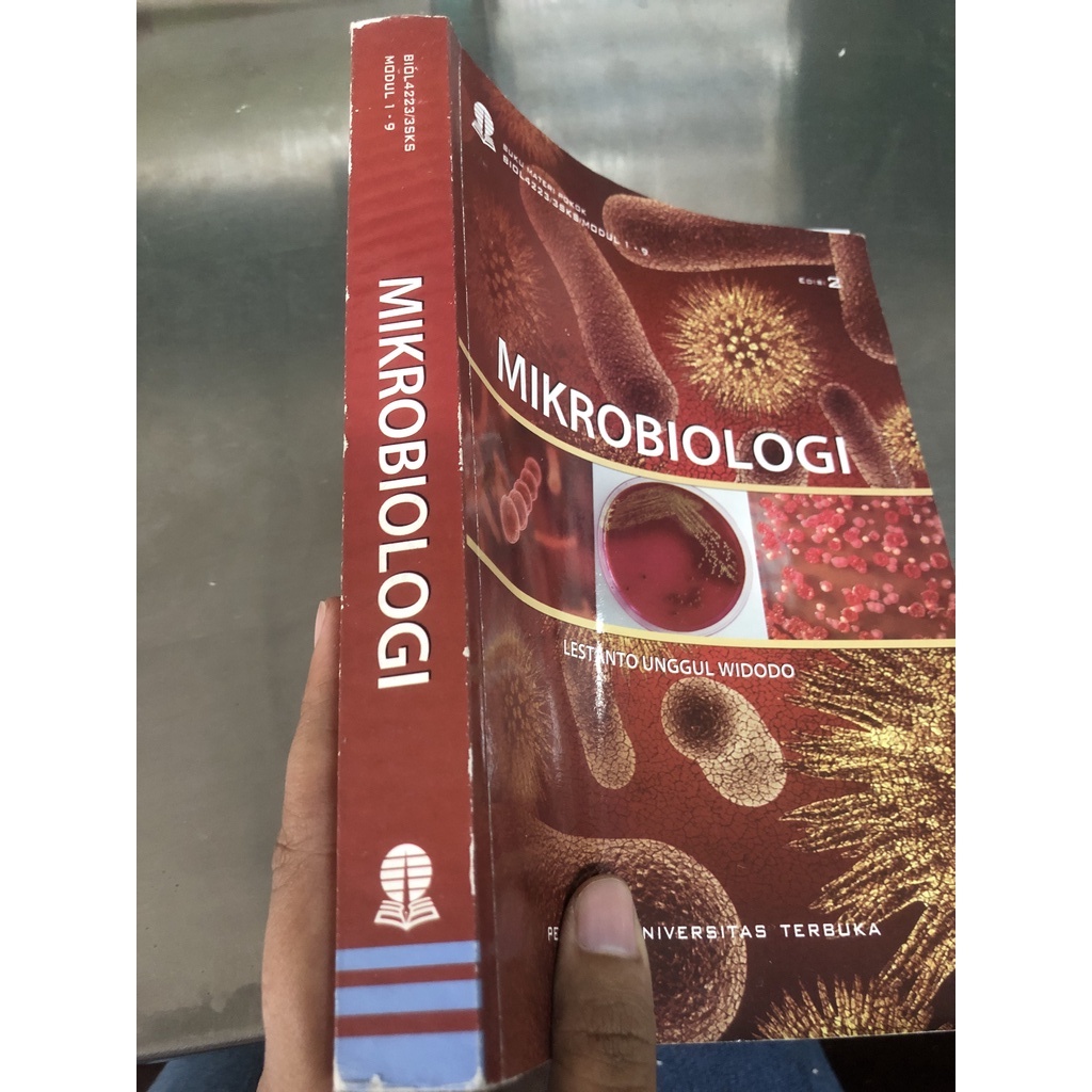 Jual Modul/Buku Universitas Terbuka Biol4223 MIKROBIOLOGI EDISI 2 ...