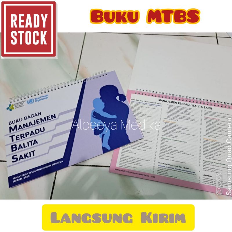 Jual Buku Manajemen Terpadu Balita Sakit / MTBS Edisi 2022 | Shopee ...