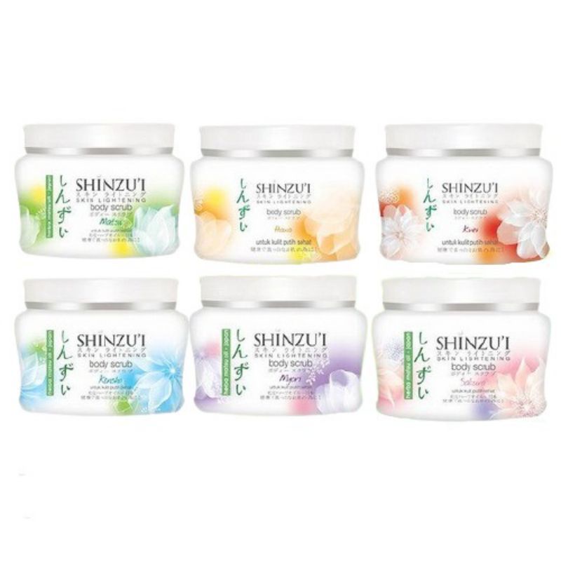 Jual SHINZUI Body Scrub Skin Lightening - Matsu Kensho Hana 120/200G ...