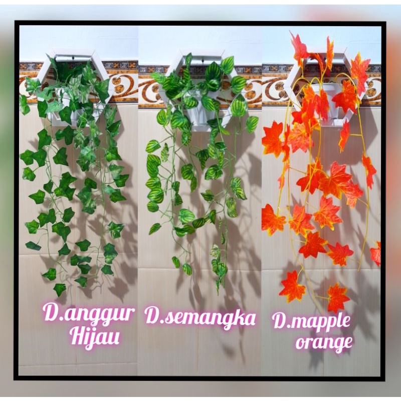 Jual Daun rambat Rak Hexagonal (sudah 1 set) | Shopee Indonesia