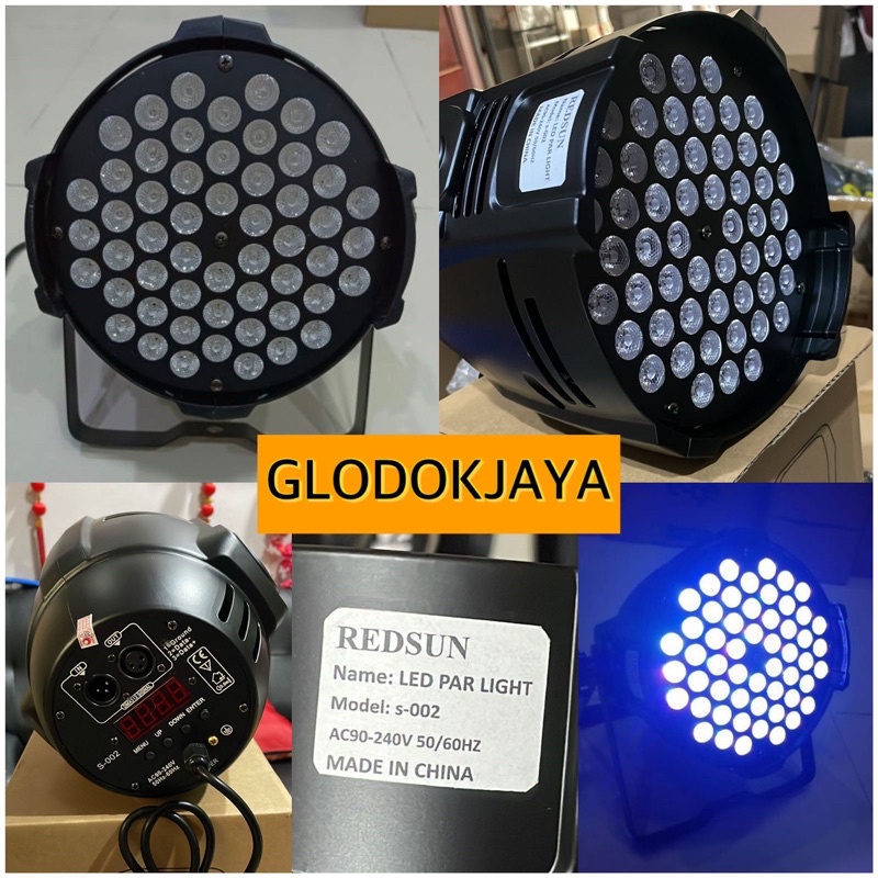 Jual LAMPU PARLED REDSUN FULL COLOUR 54x3W TIPE S 002 Shopee Indonesia