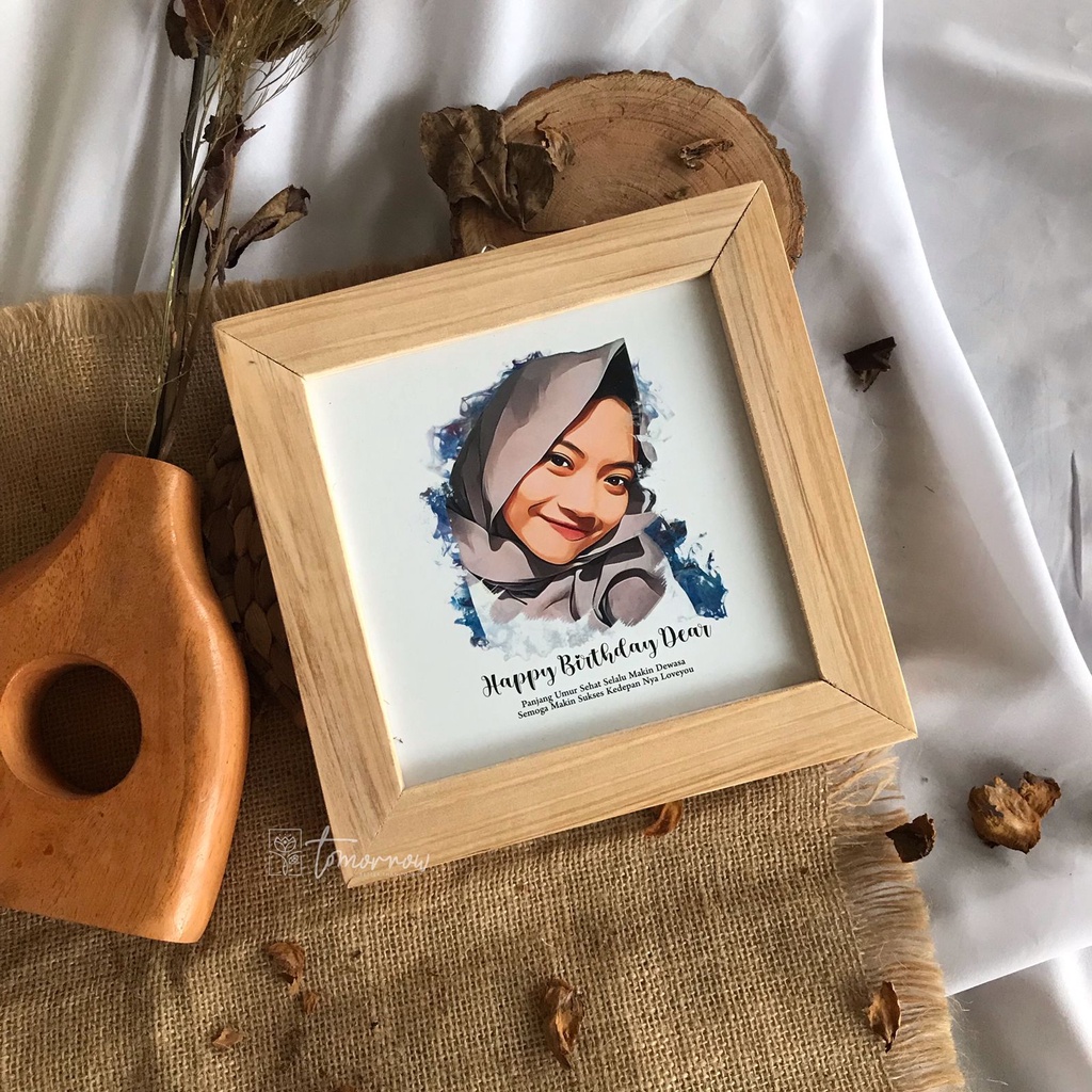 Jual Frame Pigura Kayu Hiasan Dinding Wall decor kayu Frame