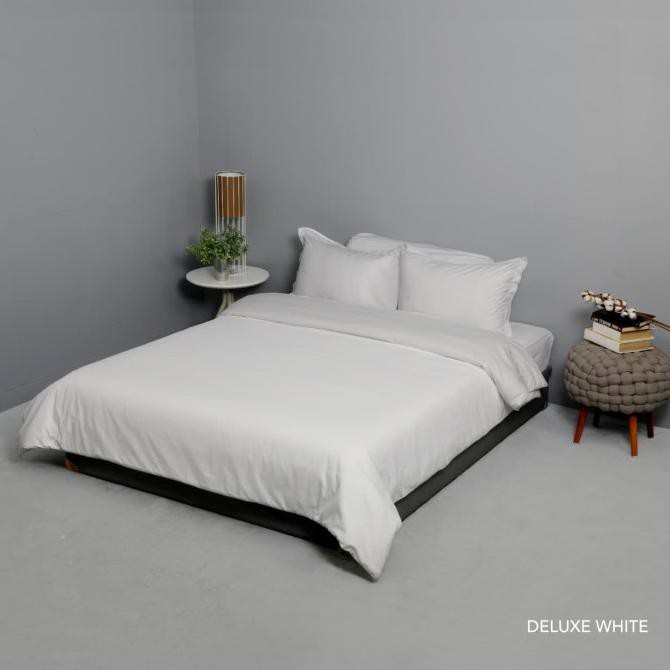 Jual Ready Stok King Rabbit Bed Cover Double 230X230 Cm Deluxe Putih
