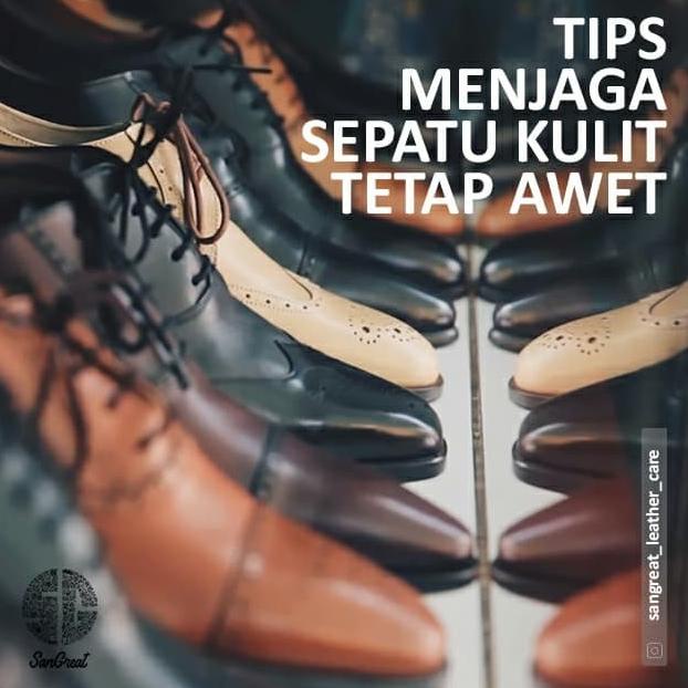 Jual Semir Sepatu KulitLeather Shoe Cleaner And Polish, Leather Care Shopee Indonesia