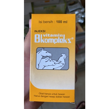 Jual b kompleks medion 100ml injeksi b komplex complex hewan | Shopee ...