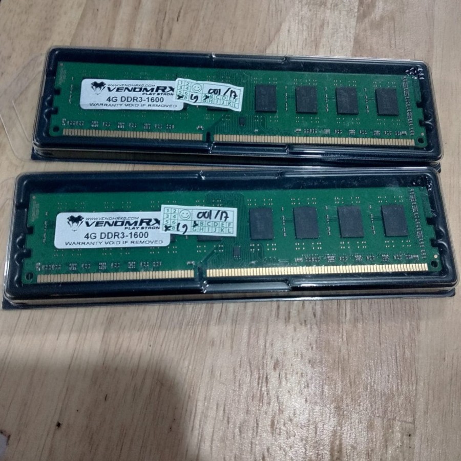 Jual RAM PC MURAH VENOM RX DDR3 4GB | Shopee Indonesia