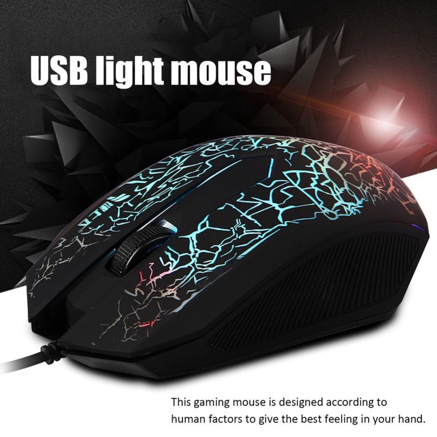 Jual Trend-Mouse Gaming USB Retak / Mouse Gaming Murah / Mouse USB ...