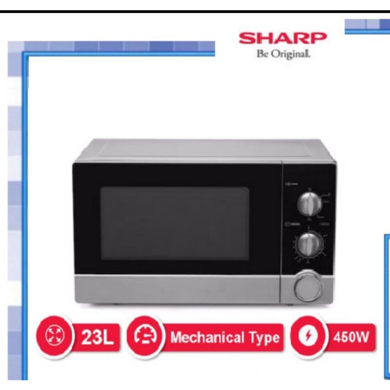 Jual Sharp Microwave R-21D0(S)-IN - Silver Hitam | Shopee Indonesia