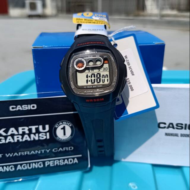 Casio w210 best sale